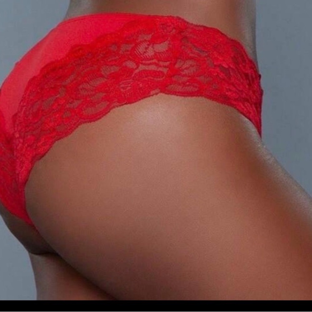 5️⃣7️⃣1️⃣ 6 pack Lace Trim Women's Panties - Multi-Color Set - Picture 5 of 5